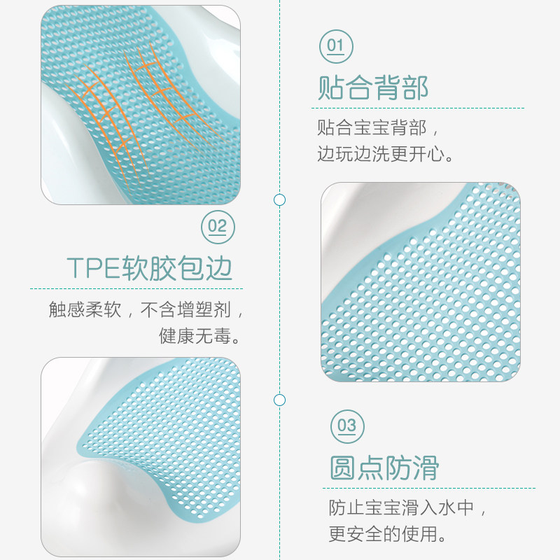 婴儿浴盆躺托支架防滑垫浴网浴床通用浴架新生儿宝宝洗澡神器座椅,淘宝优惠券,粉丝福利购,淘宝优惠卷
