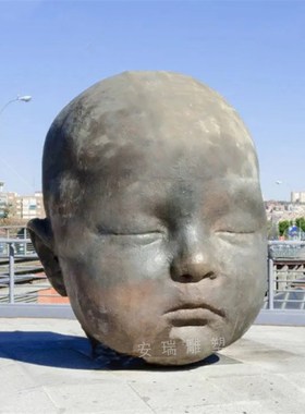 铸铜天使人物户外景观摆放铜雕西方欧式园林站像女神少女人物雕像