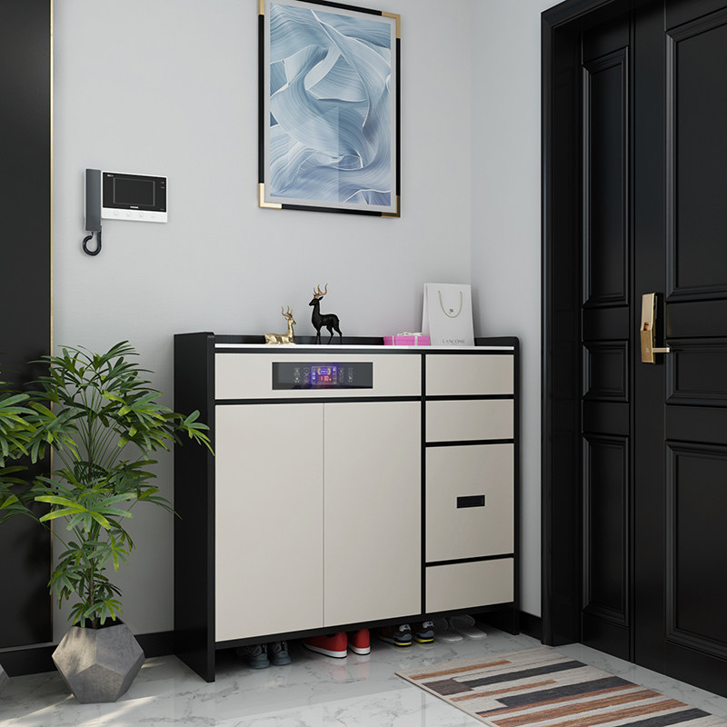 新型智能轻奢鞋柜入户杀菌除臭烘干香薰鞋厨岩板玄关柜换鞋凳定制,淘宝优惠券,粉丝福利购,淘宝优惠卷