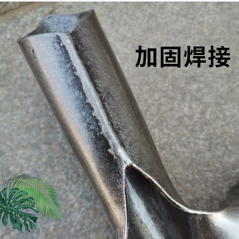 燕南J1-73加厚50锰钢铁锹尖头挖树锹专用泥锹农用铁锨钢锹 - 图0