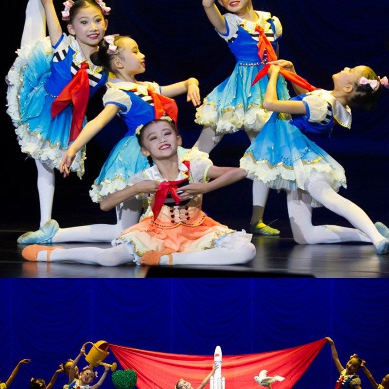 第十届小荷风采当我戴上红领巾演出服中小学生合唱服舞蹈服蓬蓬裙,淘宝优惠券,粉丝福利购,淘宝优惠卷