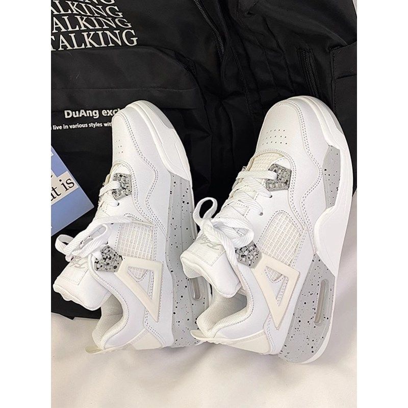 2024情侣厚底老爹鞋男女休闲跑步鞋春季小众百搭气垫增高小白鞋,淘宝优惠券,粉丝福利购,淘宝优惠卷