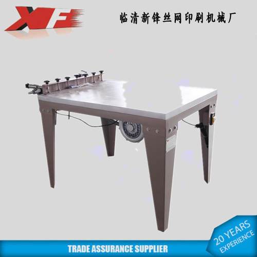 山东生产韩式吸气平台6080手动印刷平台具有吸附定位可套色印 - 图1