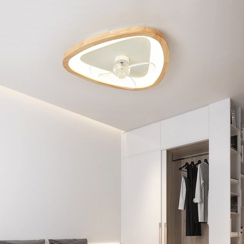 北欧吸顶灯风扇灯静音隐形卧室灯家用简约现代日式书房间灯客厅,淘宝优惠券,粉丝福利购,淘宝优惠卷