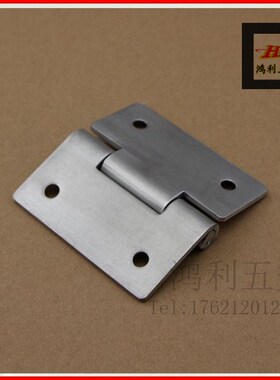 304不锈钢大门合页 重型工业合页 重型机械设备铰链75*75*3mm