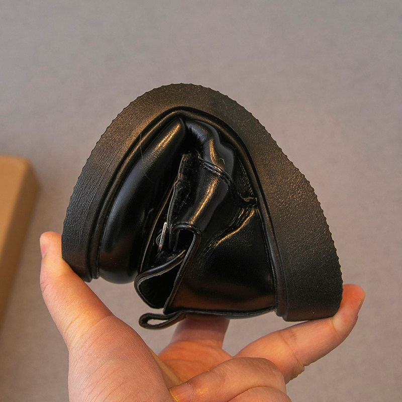 女童皮鞋2023春秋新款儿童鞋子小女孩公主鞋男童单鞋软底豆豆鞋潮,淘宝优惠券,粉丝福利购,淘宝优惠卷