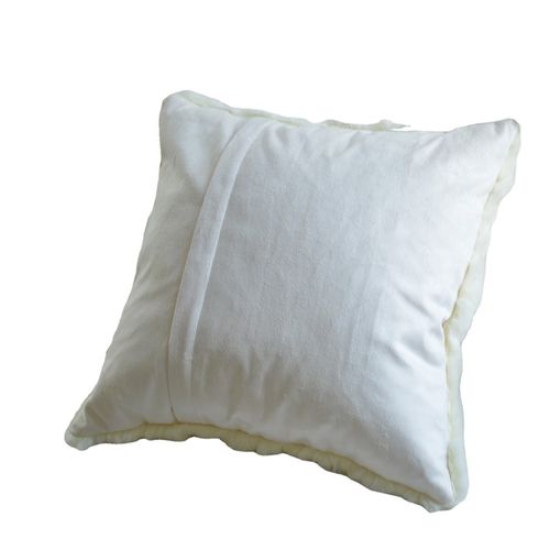 北欧风纯色毛皮獭兔兔毛抱枕套沙发客厅轻奢高级现代靠枕床头靠垫 - 图3