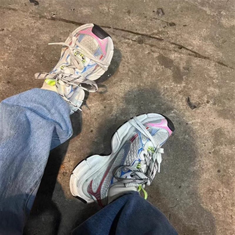 顶版欧货9代老爹鞋女2023春新款百搭厚底增高情侣运动休闲鞋男潮,淘宝优惠券,粉丝福利购,淘宝优惠卷