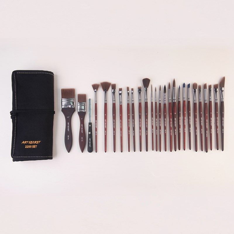 高级水彩丙烯和油画通用艺术风格画笔装,淘宝优惠券,粉丝福利购,淘宝优惠卷