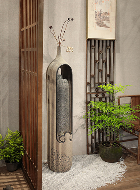 室内落地流水摆件新中式客厅装饰喷泉招财循环水景观新居乔迁礼品