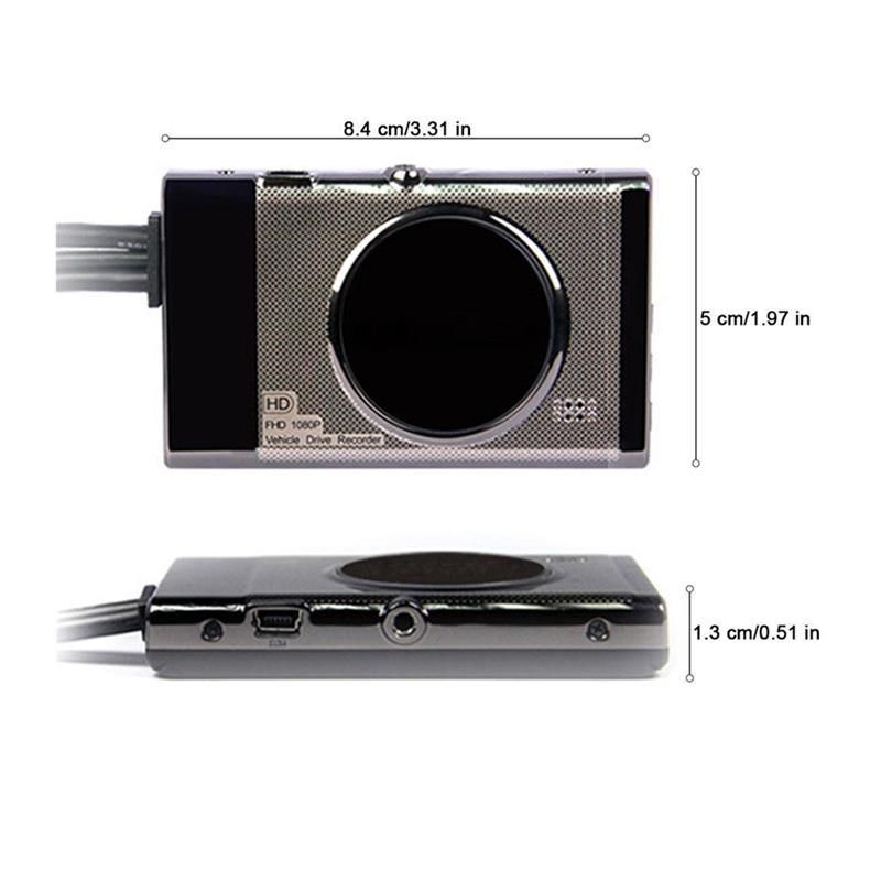 高清摩托车行车记录仪 3.0寸屏锌合金 双镜头防雨水摩托车记录仪,淘宝优惠券,粉丝福利购,淘宝优惠卷