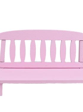 Zakka 仿木质背景板小长桌婚礼拱门微缩食玩场景拍摄小道具摆件