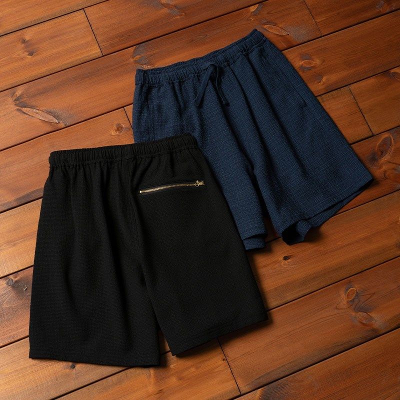 SUPERTOFU吊坠拉链口袋 泡泡纱肌理 抽绳短裤 SS25,淘宝优惠券,粉丝福利购,淘宝优惠卷