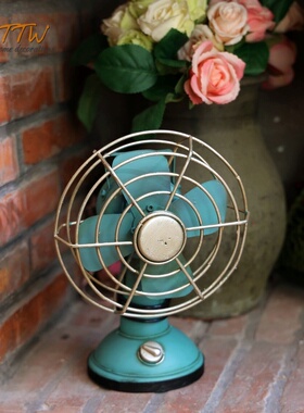 复古系列陈列软装摆件收音机电视装饰摆件铁艺