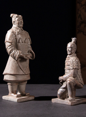 兵马俑摆件陜西西安旅游纪念品中国风特色工艺小礼品出国送老外