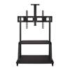 Spot 32-100 inch LCD TV hanger vertical floor stand conference room mobile cart teaching push rack