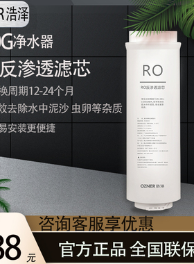 浩泽净水器家用直饮大通量过净水