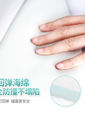 防撞墙软包自粘床头墙围儿童房床边隔凉立体泡沫墙裙纸