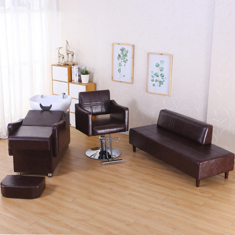 洗头床理发店洗发床理发椅子沙发半躺陶瓷盆冲水美发床,淘宝优惠券,粉丝福利购,淘宝优惠卷