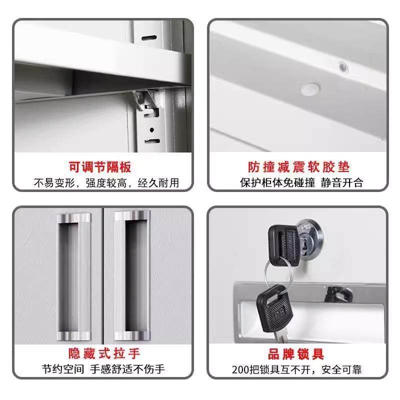 钢制更衣柜员工宿舍储物柜铁皮收纳柜学生宿舍带锁储物柜碗柜厂家,淘宝优惠券,粉丝福利购,淘宝优惠卷