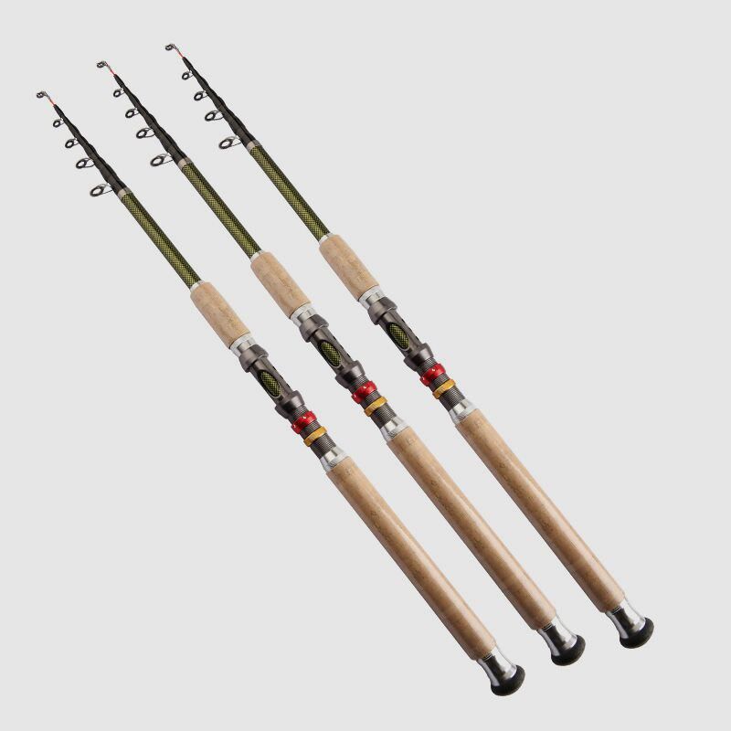 新款伸缩路亚竿 便携短节碳素振出式枪柄直柄远投鱼竿M调,淘宝优惠券,粉丝福利购,淘宝优惠卷