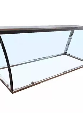 罩子透明展示罩摆l摊饭菜定制餐饮店展示柜钢化玻璃罩卤菜小冰柜