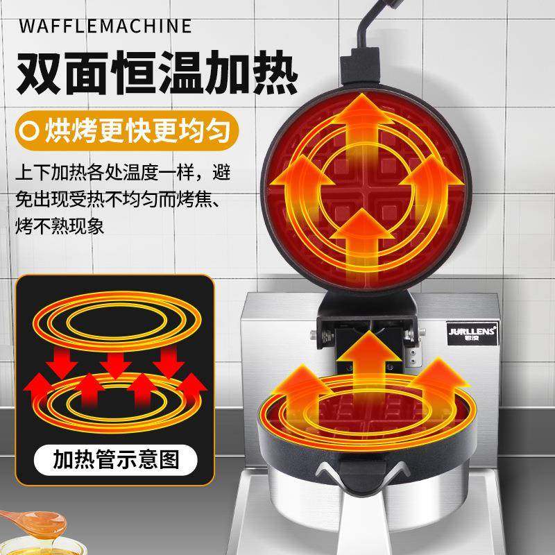 君凌汉堡机UFO汉堡机商用华夫饼机雪糕夹陷机汉堡机,淘宝优惠券,粉丝福利购,淘宝优惠卷