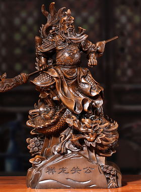 多款招财关公摆件客厅家用供奉神像武财神关羽财神爷乔迁开业装饰