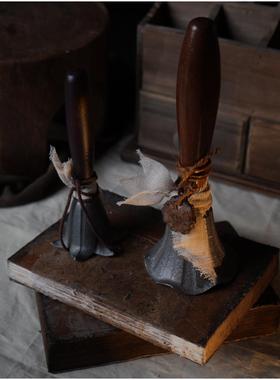 巫铃手摇铃正念铃上餐传菜铃复古装饰密室道具逃脱酒吧餐厅课铃