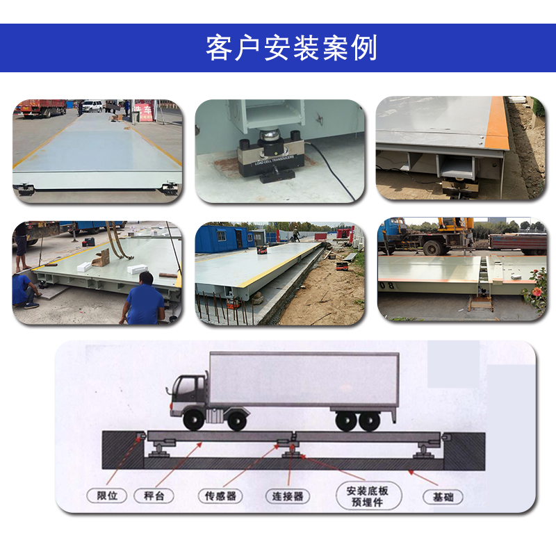 柯力称重传感器Q地磅称重Q-D数字传感器100吨吨地磅传感器 - 图1