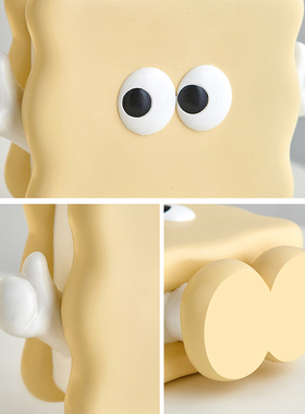 2023新款儿童饼干存钱罐摆件创意只进不出硬币储蓄罐储钱罐男孩女