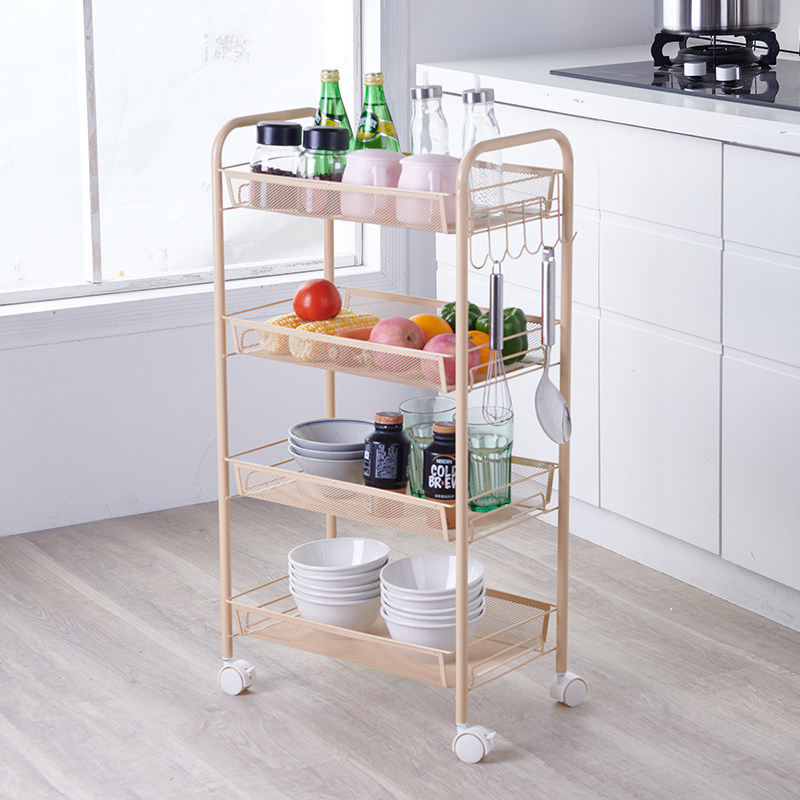 美容院小推车可移动卧室置物架厨房落地卫生间美发工具浴室收纳架,淘宝优惠券,粉丝福利购,淘宝优惠卷