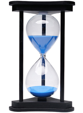 沙漏计时器60分钟30饰品半一小时家居装饰摆件小创意客厅儿童摆设