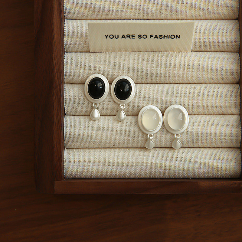 复古水滴轻奢耳环2023新款爆款秋冬高级感气质耳坠气质小众耳饰女,淘宝优惠券,粉丝福利购,淘宝优惠卷