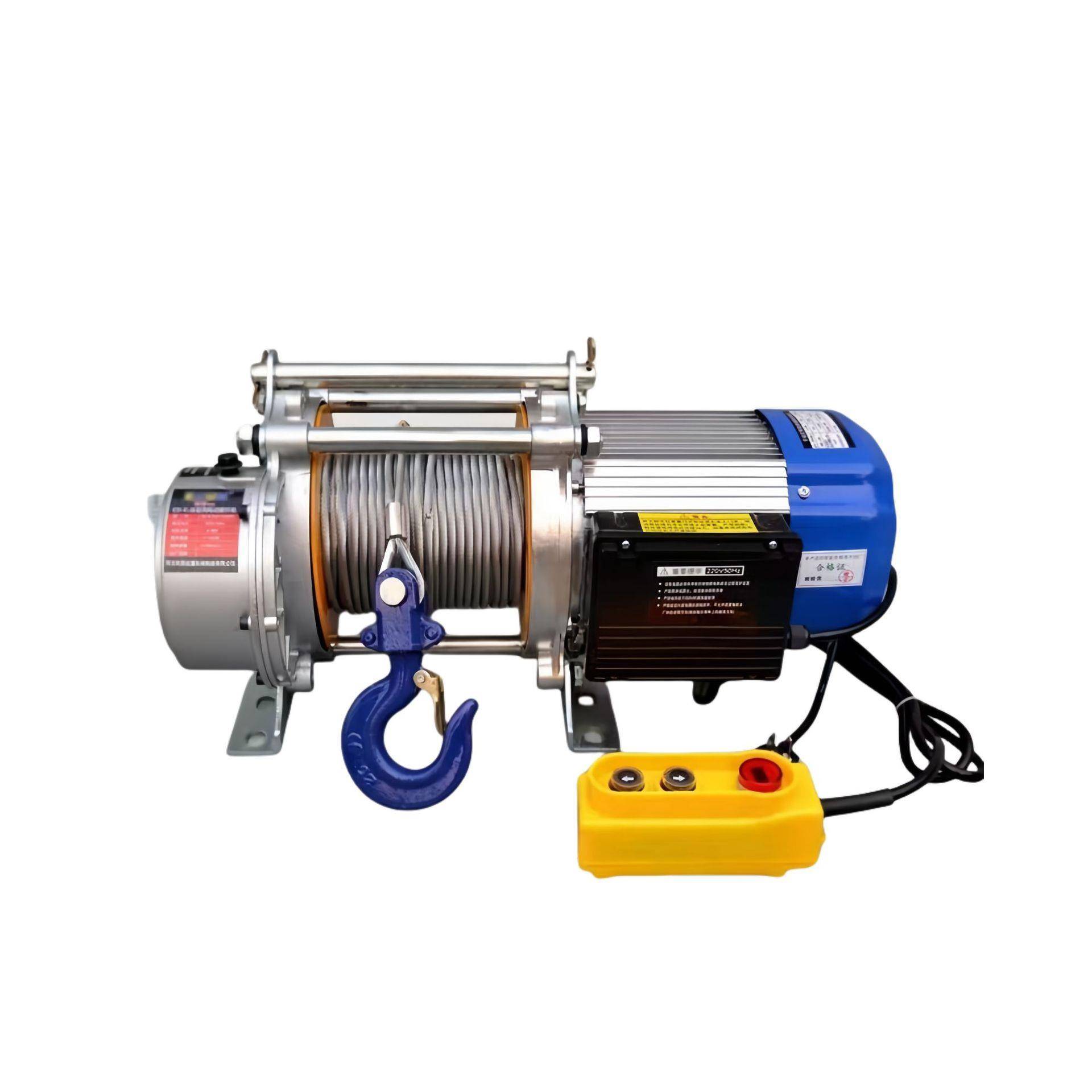 铝壳纯铜提升机卷扬机1吨1.5吨吨小型电动葫芦多功能快速升降机 - 图3
