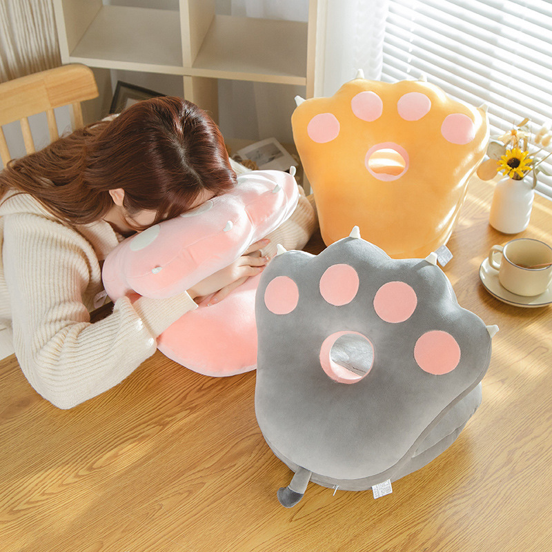 网红午睡枕趴睡枕办公室午休x神器趴桌子抱枕女生睡觉超软可爱枕 - 图2
