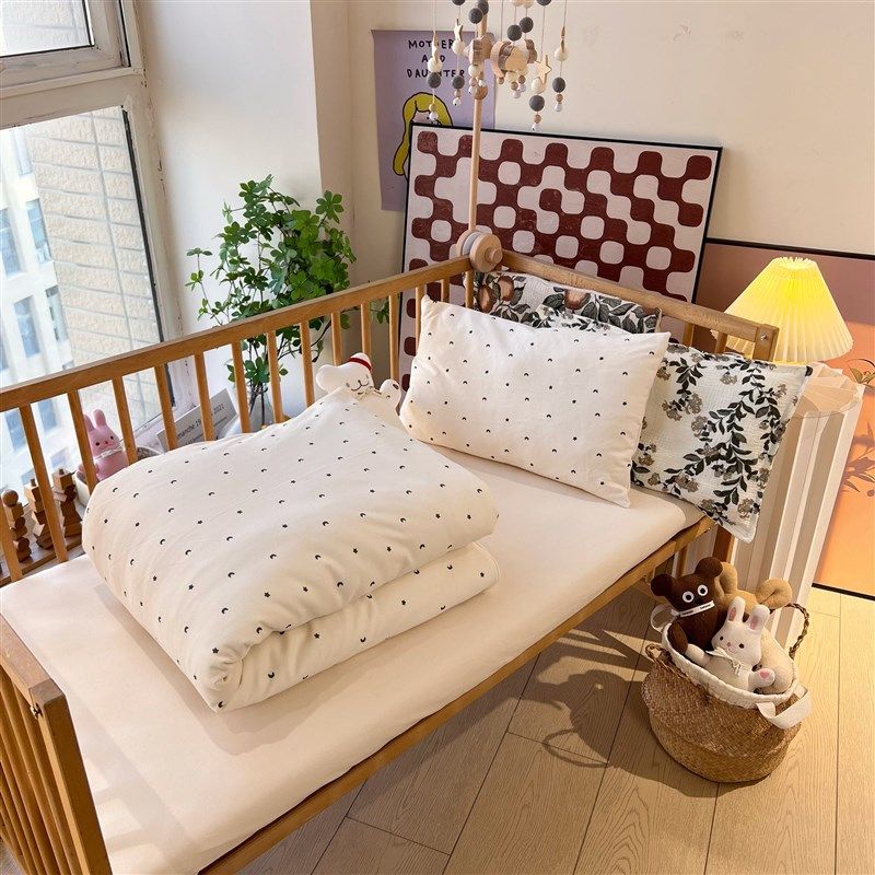 弹力棉 A类全棉针织棉儿童被套幼儿园秋冬婴儿被罩裸睡纯棉三件套,淘宝优惠券,粉丝福利购,淘宝优惠卷