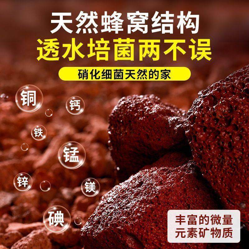 火山石颗粒鱼缸专用水族造景火山岩底砂大块鱼缸过滤材古法养鱼石,淘宝优惠券,粉丝福利购,淘宝优惠卷