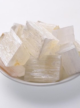 新款亚硒酸盐水晶板片石膏棒摩洛哥透石膏白色石英矿物原石批