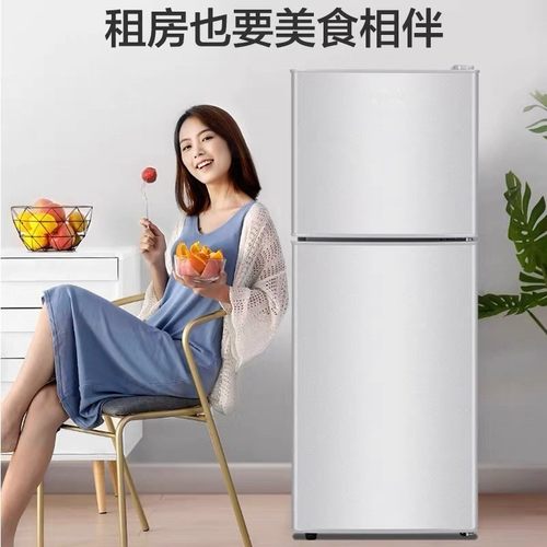 双开门冰箱家用中型小型双门租房节能迷你冷藏冷T冻宿舍办公室迷 - 图1