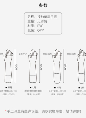洗碗皮手套女厨房家用防水加厚加绒洗衣服神器工作家务冬季耐用型