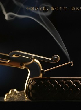 2024龙年摆件送领导国庆节高档大E气乔迁中国风文创龙舟请香线香