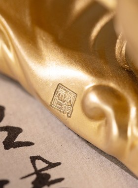 朱炳仁铜横财摆件貔貅财富丰收摆件装饰工艺品客厅玄关开业送礼