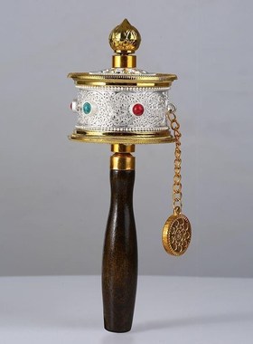 西藏工艺品旅拍手摇吊坠底座藏式B写真民族风用品拍照影楼道具摆