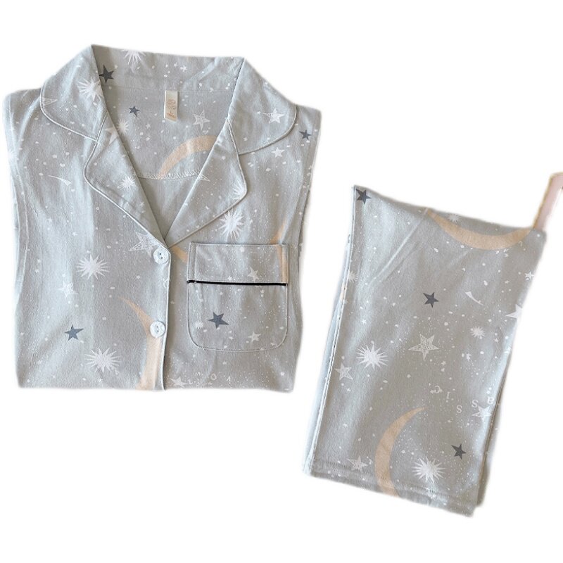 纯棉月子服长袖春秋季孕妇产妇产后34月份哺乳睡衣喂奶家居服套装,淘宝优惠券,粉丝福利购,淘宝优惠卷