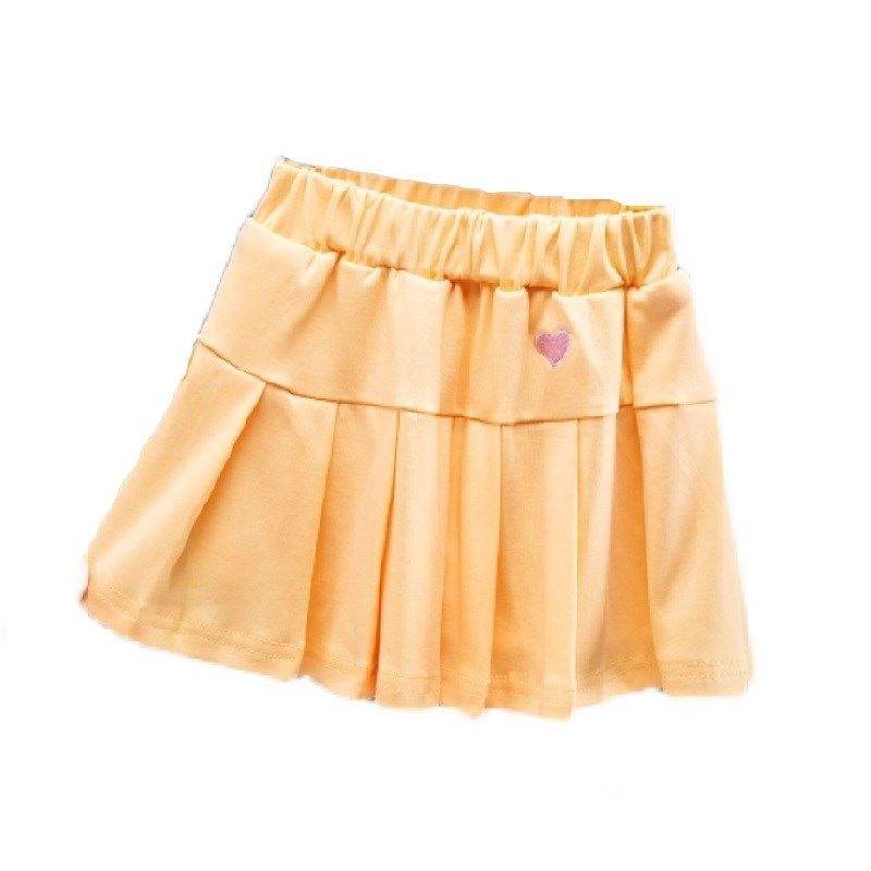 女童夏季漂亮百搭百褶裙裤儿童纯棉裙子带安全裤中小童薄款半身裙,淘宝优惠券,粉丝福利购,淘宝优惠卷