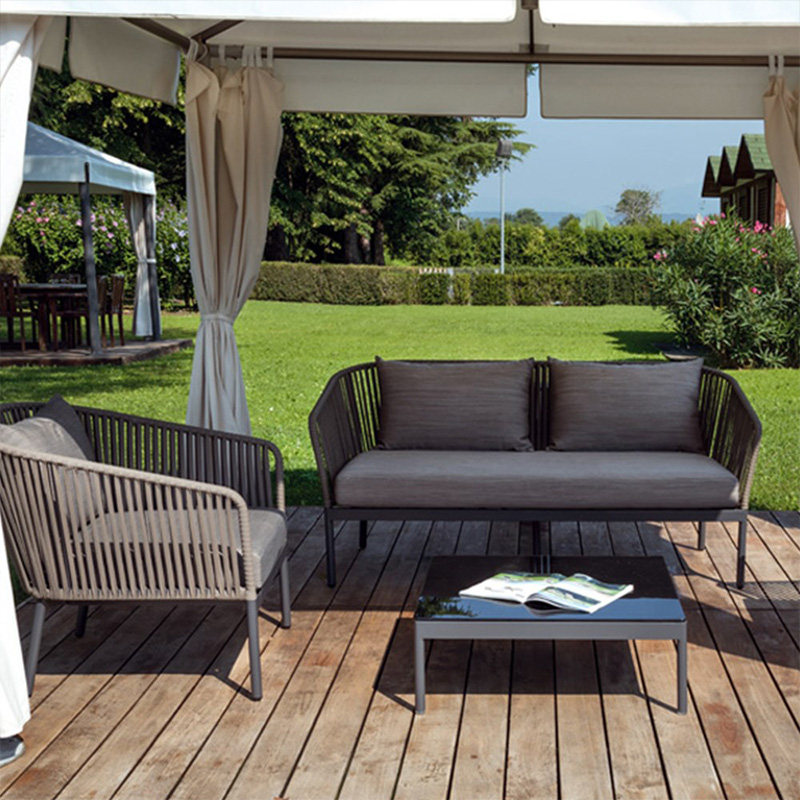 户外铝合金沙发庭院室外沙发单人藤编椅设计师花园露台藤沙发组合,淘宝优惠券,粉丝福利购,淘宝优惠卷