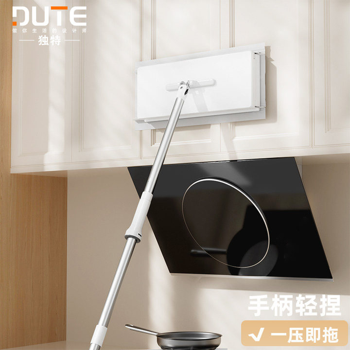 静电除尘纸拖把免手洗夹抹布拖地家用神器洗脸巾二次利用自动换纸,淘宝优惠券,粉丝福利购,淘宝优惠卷