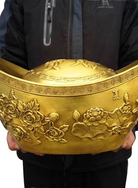 铜元宝摆件 铜四季元宝 铜龙凤元宝铜聚宝盆存钱罐元宝开业礼品