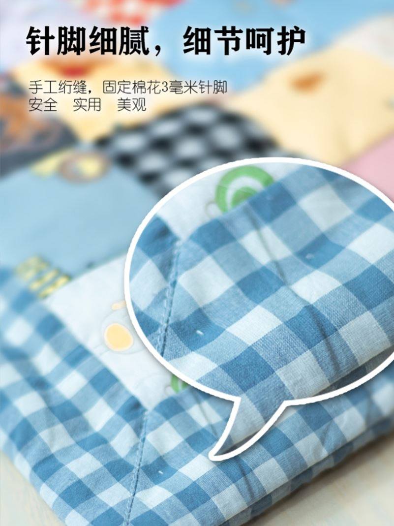 宝宝百家布新生婴儿百家被儿被子冬季婴儿床棉花被子冬天成品手工,淘宝优惠券,粉丝福利购,淘宝优惠卷